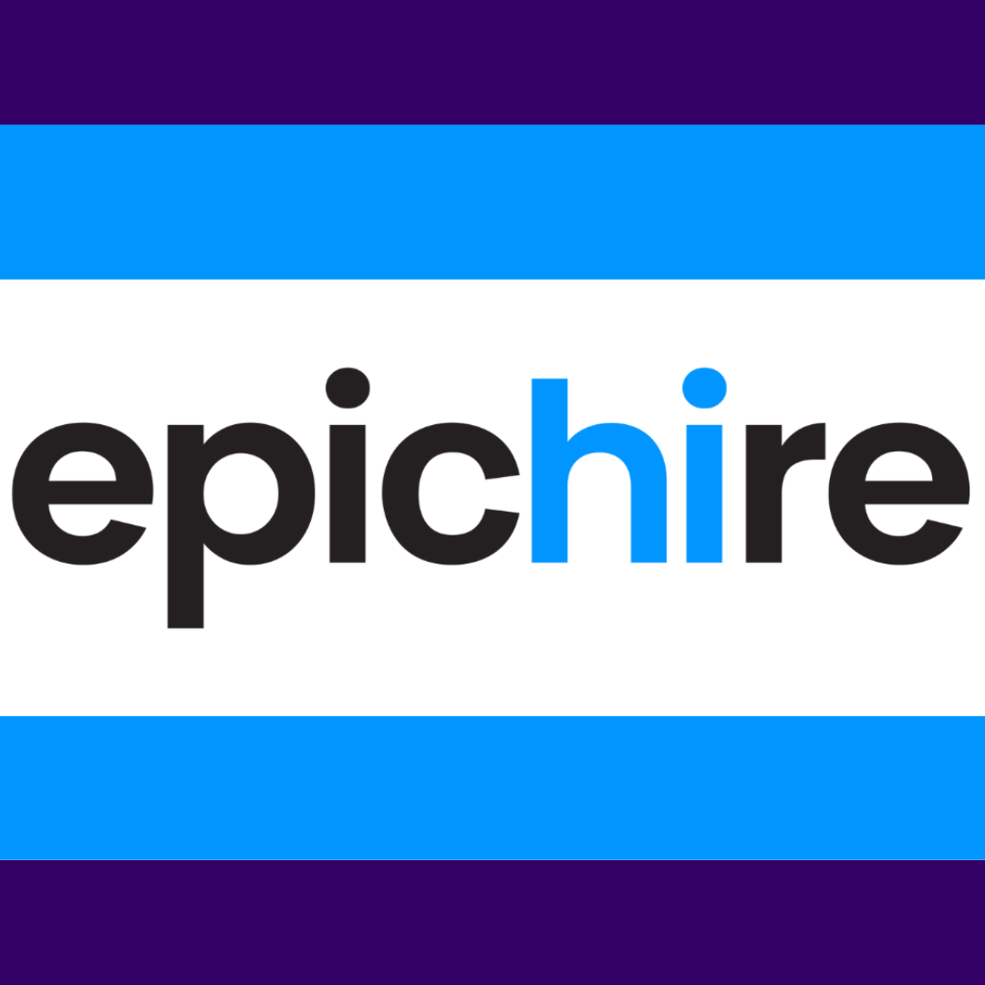 Epic Hire- purple logo