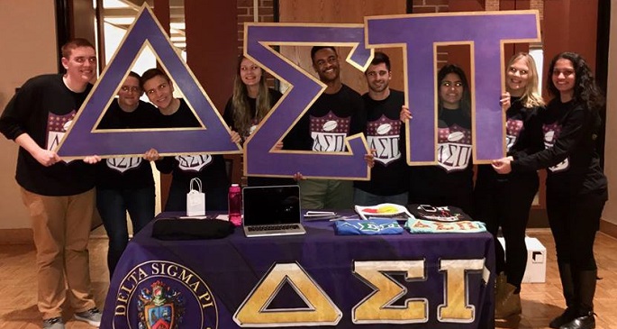 Kappa Rho Adelphi Recruitment Table 2017