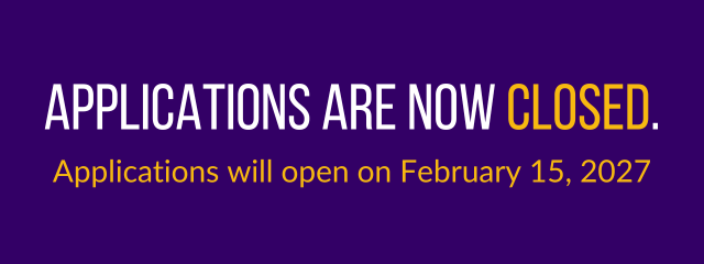 Scholarship Apps Closed - 2027