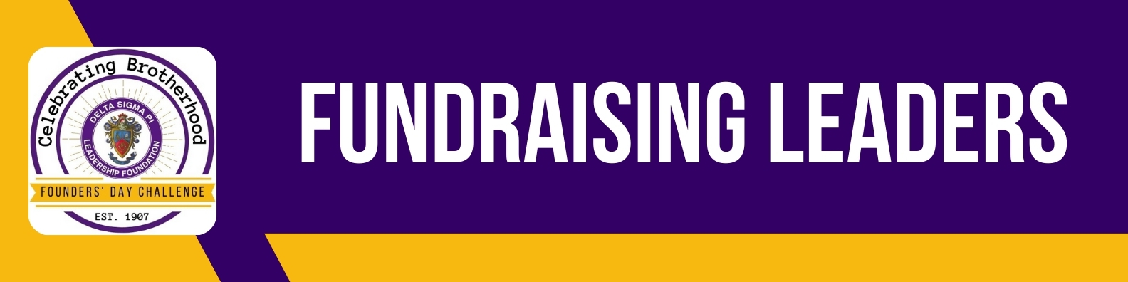 FDC Fundraising Leaders Header FDC Fundraising Leaders Header