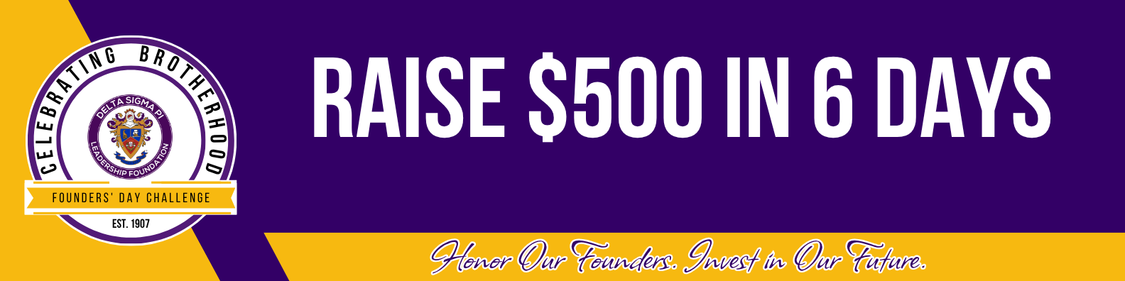 Raise 500 in 6 Days-FDC Header