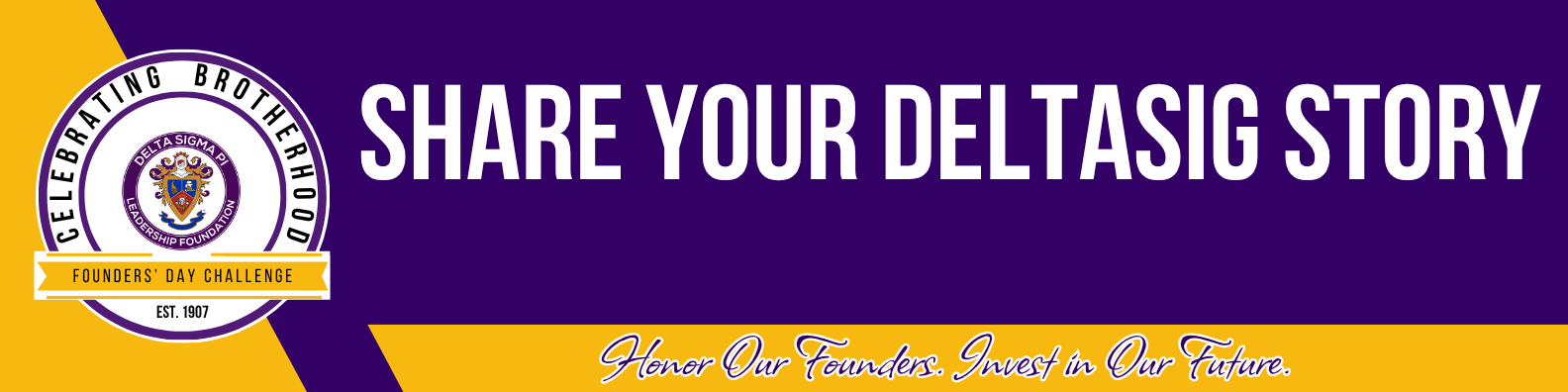 Share your deltasig story-fdc header