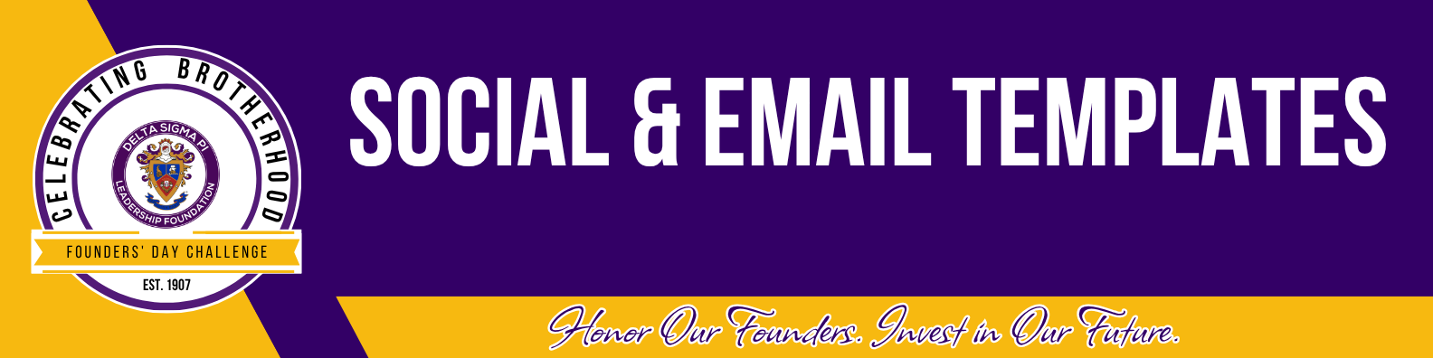 Social and Email Templates FDC Header