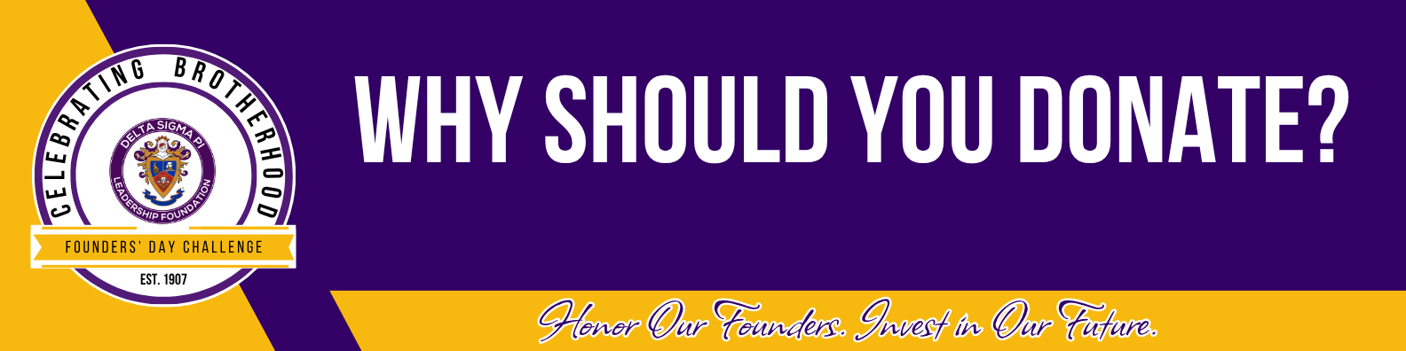 Why should you donate-FDC header