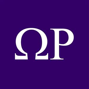 Greek Letters for Omega Rho