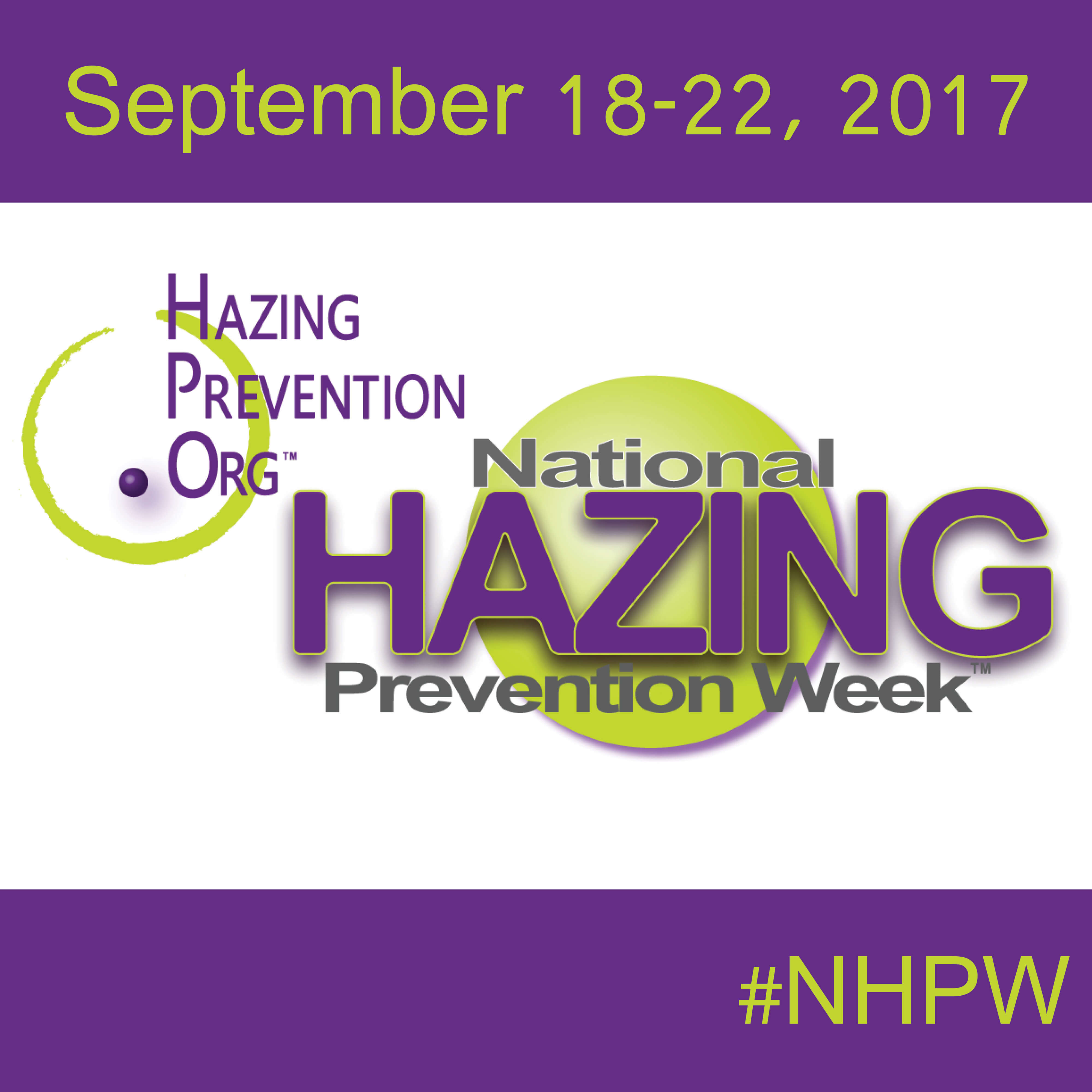 National Hazing Prevention Week copy